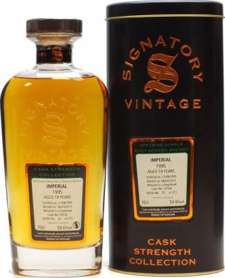 Imperial 1995 SV Cask Strength Collection #50164 54.6% 700ml