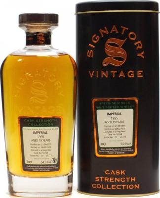 Imperial 1995 SV Cask Strength Collection #50164 54.6% 700ml