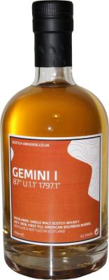 Scotch Universe Gemini I U.1.1 1797.1 62.3% 700ml