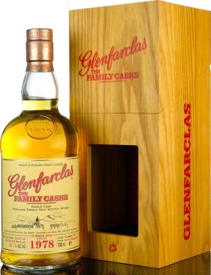 Glenfarclas 1978 The Family Casks Release S18 4th Fill Hogshead #747 43.1% 700ml