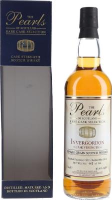 Invergordon 1972 G&C The Pearls of Scotland Bourbon Barrel 43.4% 700ml