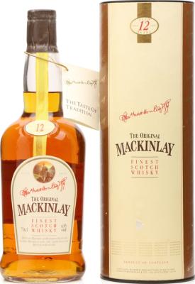 The Original Mackinlay 12yo Finest Scotch Whisky 43% 700ml