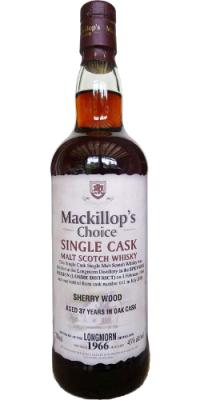 Longmorn 1966 McC Single Cask #611 43% 750ml