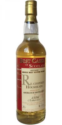 Aberlour 1996 JB Best Casks of Scotland Re-Coopered Hogsheads 43% 700ml