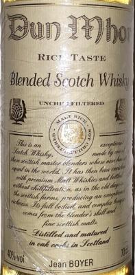 Dun Mhor Rich Taste JB 40% 700ml