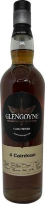 Glengoyne 2012 Cask Owner 1st Fill Palo Cortado Hogshead 4 Cairdean 57% 700ml