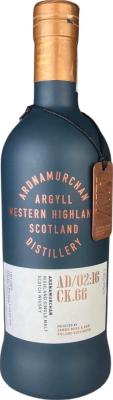 Ardnamurchan 2016 AD 02:16 CK.66 1st Fill Oloroso Hogshead Polish Exclusive 57.8% 700ml