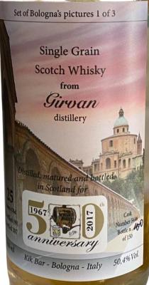 Girvan 1991 K-B 50th anniversary The whisky house 50.4% 700ml