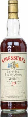 Ardbeg 1967 Kb Ex-Sherry Cask #922 54.6% 700ml