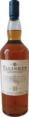 Talisker 10yo The Only Single Malt Scotch Whisky From the Isle of Skye 45.8% 1000ml