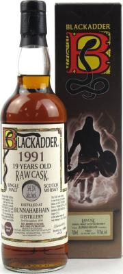 Bunnahabhain 1991 BA Raw Cask 19yo Sherry Butt #5451 54.3% 700ml