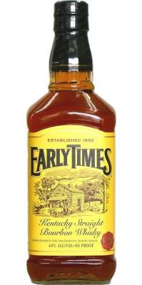 Early Times Kentucky Straight Bourbon Whisky 40% 700ml