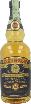 Glen Moray 12yo Old Blue Label Single Speyside Malt 43% 700ml