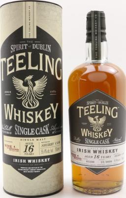 Teeling 16yo Sherry cask #61530 Wine and Beyond 55.4% 750ml