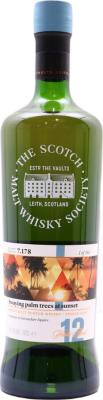 Longmorn 2004 SMWS 7.178 Swaying palm trees at sunset First Fill Ex-Bourbon Barrel Devonshire Square Exclusive 60.1% 700ml