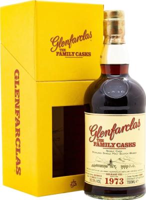 Glenfarclas 1973 The Family Casks Release Viii Sherry Butt #2598 38yo 56.5% 700ml