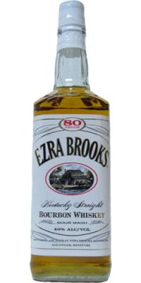 Ezra Brooks White Label New Charred White Oak Barrels 40% 750ml