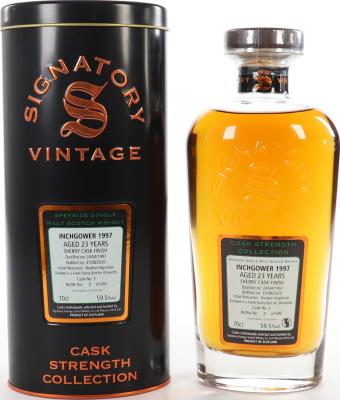 Inchgower 1997 SV Cask Strength Collection #3 59.5% 700ml