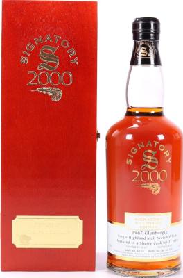 Glenburgie 1967 SV Millennium Edition Sherry Cask #11158 56.6% 700ml