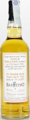 Dailuaine 1992 UD #3128 Bar Metro & Milano Whisky Festival 2013 54.8% 700ml