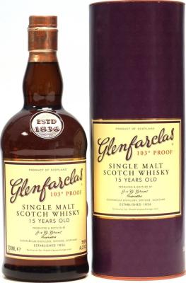 Glenfarclas 15yo 103 Proof The Whisky Exchange Exclusive 58.6% 700ml