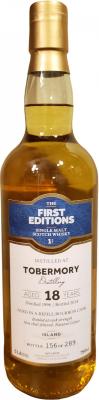 Tobermory 1996 ED The 1st Editions Refill Bourbon Cask 51.8% 750ml