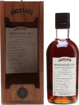 Aberlour 1992 Warehouse #1 Single Cask Selection #1714 57.6% 700ml