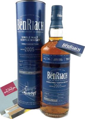 BenRiach 2005 Single Cask Bottling Sauternes Hogshead #1042 Lateltin AG Switzerland 56.2% 700ml