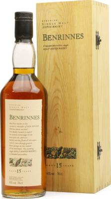 Benrinnes Flora & Fauna 15yo 43% 700ml
