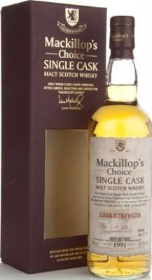 Highland Park 1991 McC Single Cask #8091 52.7% 700ml