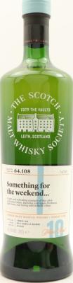 Mannochmore 2008 SMWS 64.108 Something for the weekend 10yo Refill Ex-Bourbon Barrel 61% 700ml