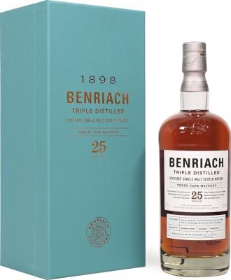 BenRiach 25yo Triple Distilled Three Cask Matured Travel Retail Exclusive 47% 700ml