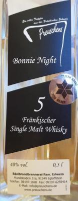 Bonnie Night 2013 franzosisches Limousin-Eichefass 40% 500ml