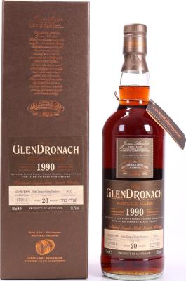 Glendronach 1990 Single Cask Batch 4 Pedro Ximenez Sherry Puncheon #1032 50.1% 700ml