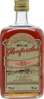 Glenfarclas 21yo All Malt Scotch Whisky 40% 750ml