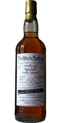 Macduff 2007 JB The Witc6's Bottlings 1st Fill Sherry Cask #900352 67% 700ml