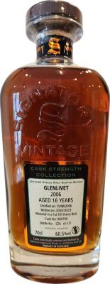 Glenlivet 2006 SV Cask Strength Collection 1st Fill Sherry Butt 60.5% 700ml