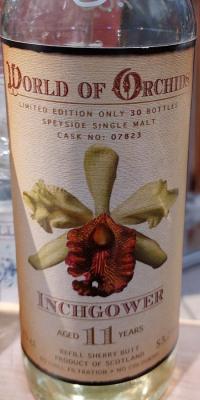 Inchgower 2010 JW World of Orchids Refill Sherry Butt 53.2% 700ml