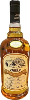 Nantou Omar 2015 Cask Sthength Bourbon 54.3% 700ml