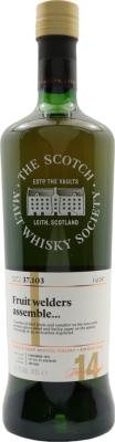 Cragganmore 2003 SMWS 37.103 Fruit welders assemble 14yo 57% 700ml