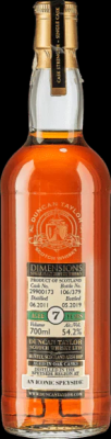 An Iconic Speyside 2011 DT Dimensions Oak Cask #29900173 54.2% 700ml