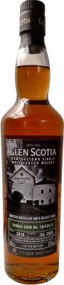 Glen Scotia 2010 Single Cask Port 19/324-4 57.3% 700ml