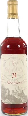 Glen Grant 1970 De for Donato & C. Srl Genova Sherry #1032 46% 700ml