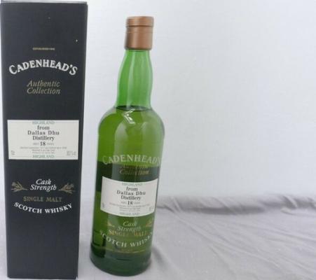 Dallas Dhu 1977 CA Authentic Collection Oak Cask 58.5% 700ml