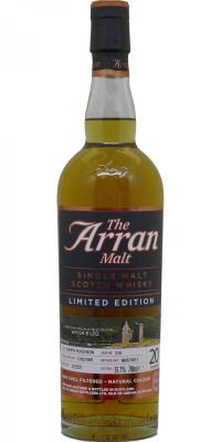 Arran 1997 Limited Edition Sherry Puncheon #218 Whisk-e Ltd 51.7% 700ml