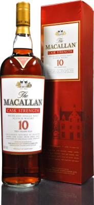 Macallan 10yo Cask Strength Sherry Oak Casks 58.2% 1000ml