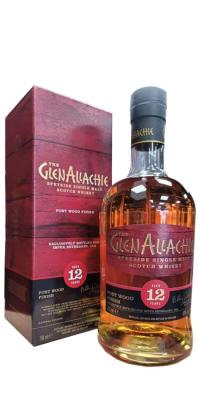 Glenallachie 12yo Port Wood Finish Impex Beverages USA 48% 750ml