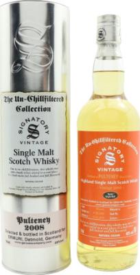 Old Pulteney 2008 SV The Un-Chillfiltered Collection Bourbon Barrel #800012 Ermuri Detmold 46% 700ml