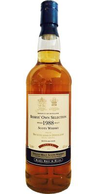 Bruichladdich 1988 BR Berrys Own Selection Bourbon Cask #1886 46% 700ml