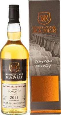 Tomatin 2011 Wx Spirit & Cask Range #9413 54.5% 700ml